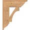 Ekena Millwork Westlake Traditional Smooth Bracket, Western Red Cedar, 5 1/2"W x 20"D x 24"H BKT06X20X24WTL01SWR - alternate 3